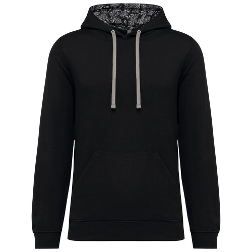 Sudadera con capucha de forro contrastado - Unisex