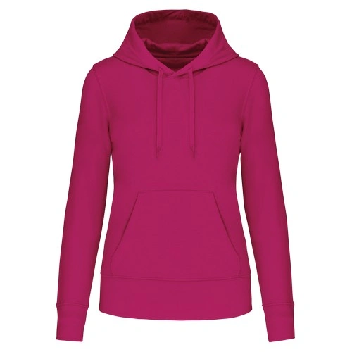 Sudadera capucha ecorresponsable mujer