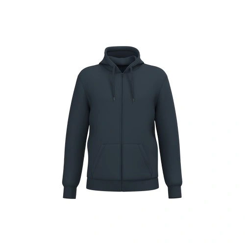 Sudadera con capucha y cremallera reciclada unisex