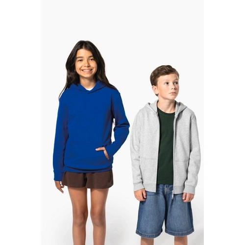 Sudadera reciclada con capucha infantil