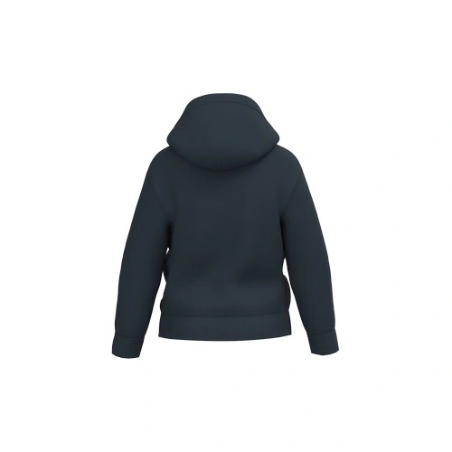 Sudadera reciclada con cremallera y capucha infantil