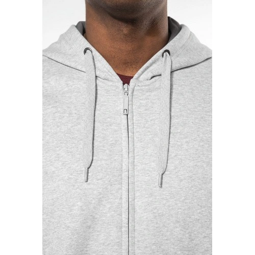 Sudadera capucha y cremallera