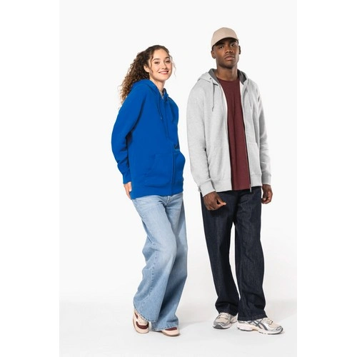 Sudadera capucha y cremallera