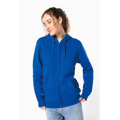 Sudadera capucha y cremallera