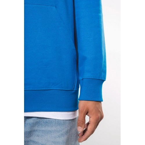 Sudadera capucha contrastada hombre