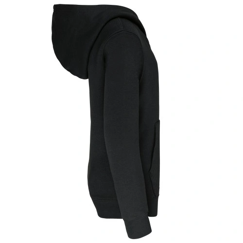 Sudadera capucha contrastada niños