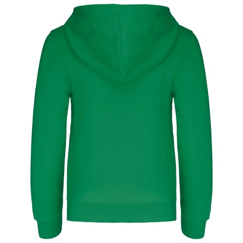 Sudadera capucha contrastada niños