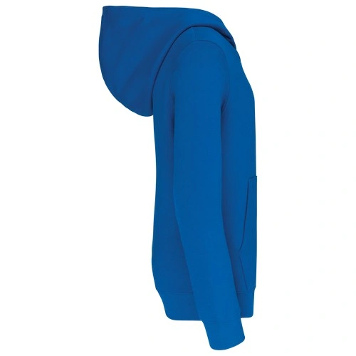 Sudadera capucha contrastada niños