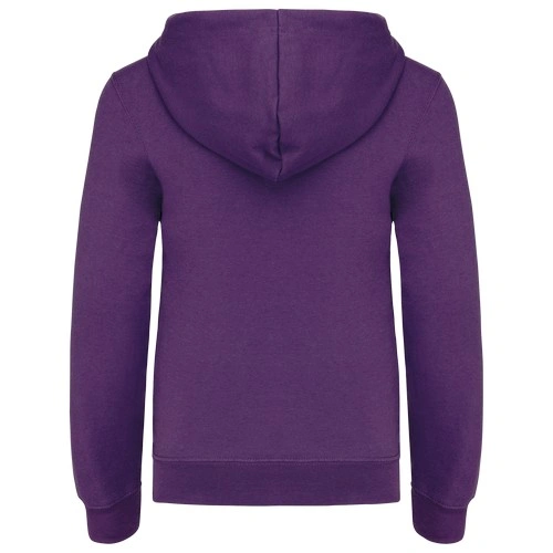 Sudadera capucha contrastada niños
