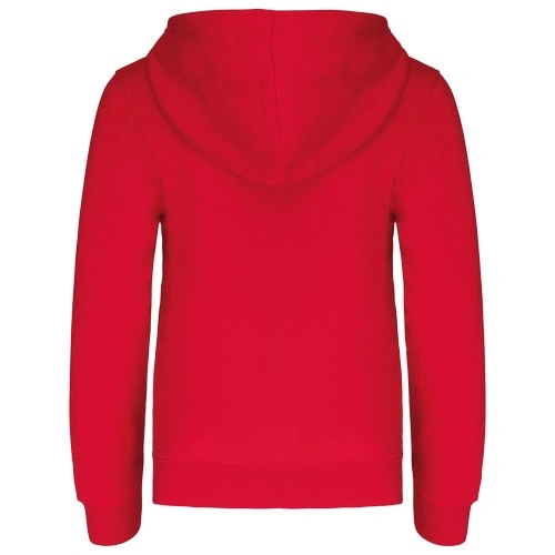 Sudadera capucha contrastada niños