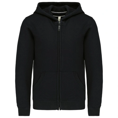 Sudadera capucha y cremallera niños