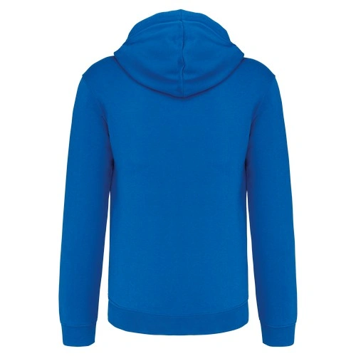 Sudadera capucha y cremallera contrastada
