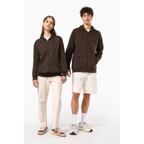 Sudadera capucha y cremallera unisex