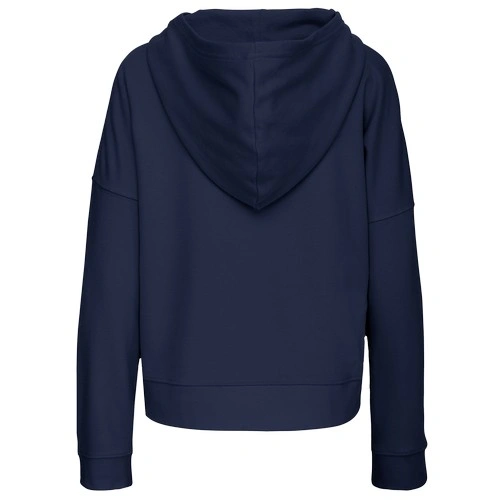 Sudadera Lounge algodón orgánico con capucha mujer