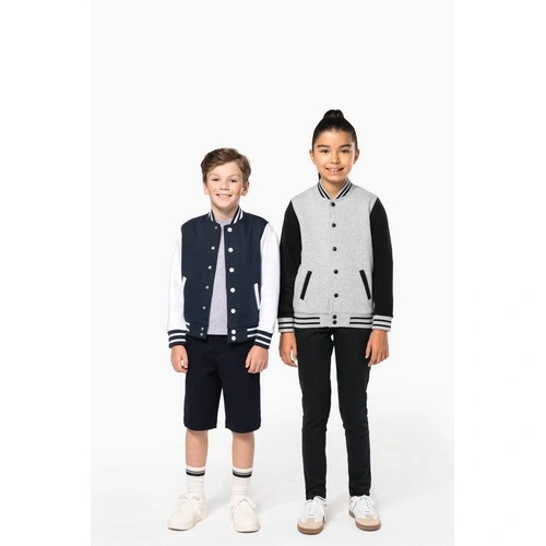 Cazadora Béisbolera de felpa niños