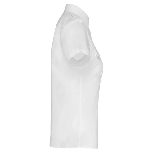 Camisa piloto manga corta mujer