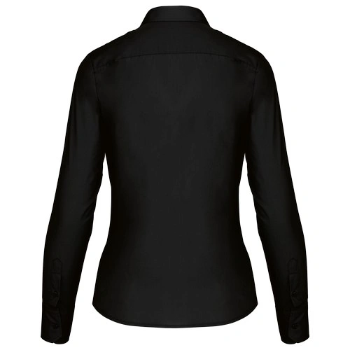 Camisa piloto manga larga mujer