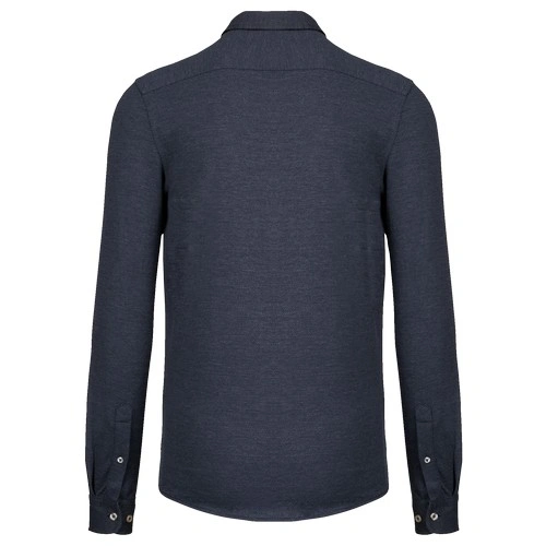 Camisa Jacquard Manga larga