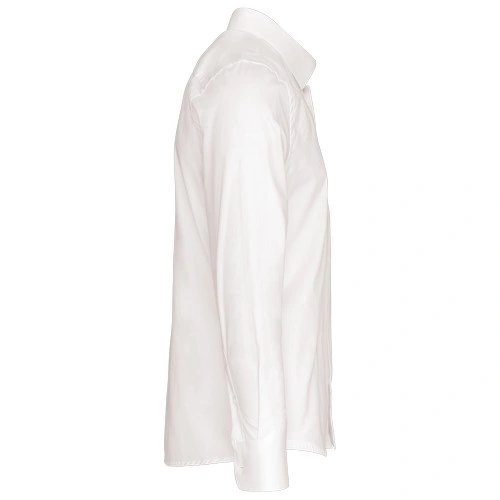 Camisa popelina manga larga hombre