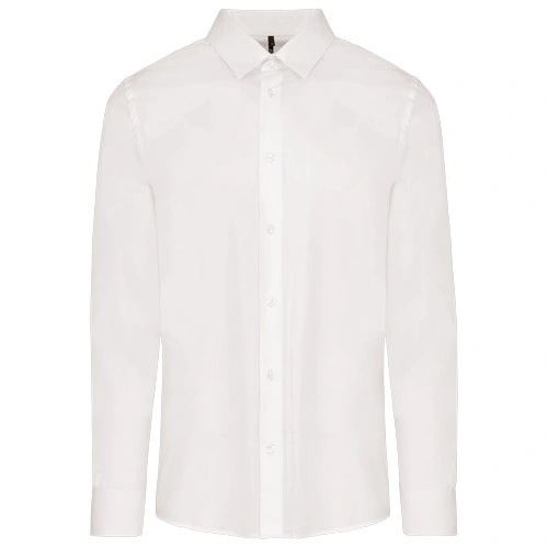 Camisa popelina manga larga hombre