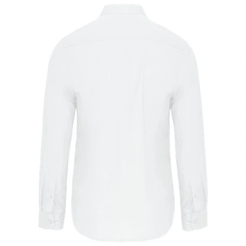 Camisa cuello mao manga larga hombre