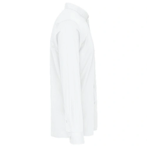 Camisa cuello mao manga larga hombre