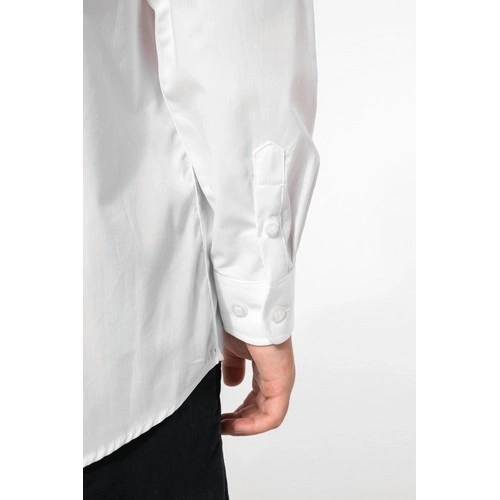 Camisa popelina manga larga niños