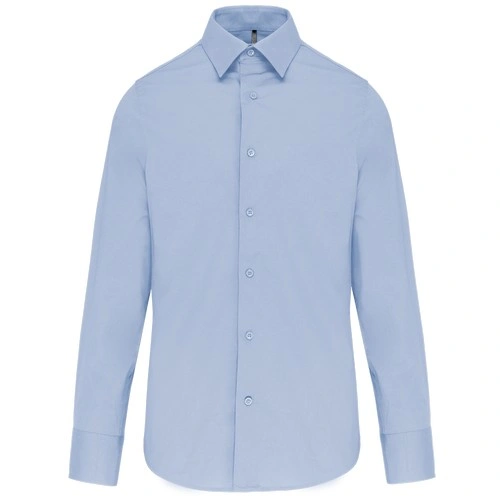 Camisa strech manga larga hombre