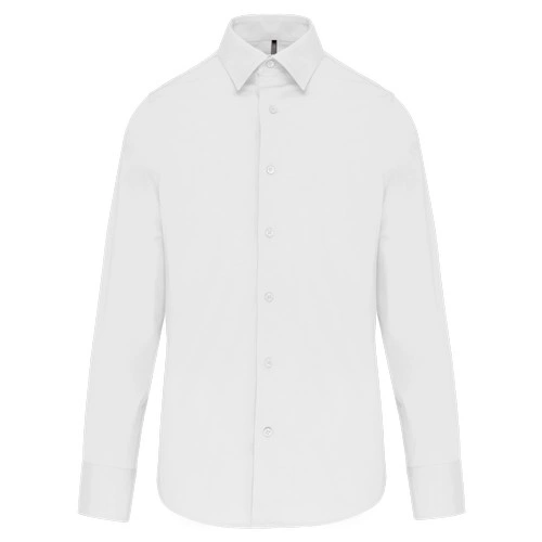 Camisa strech manga larga hombre