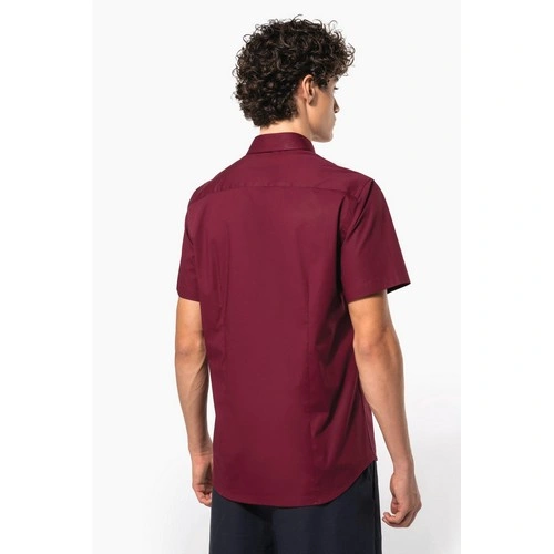 Camisa strech manga corta hombre