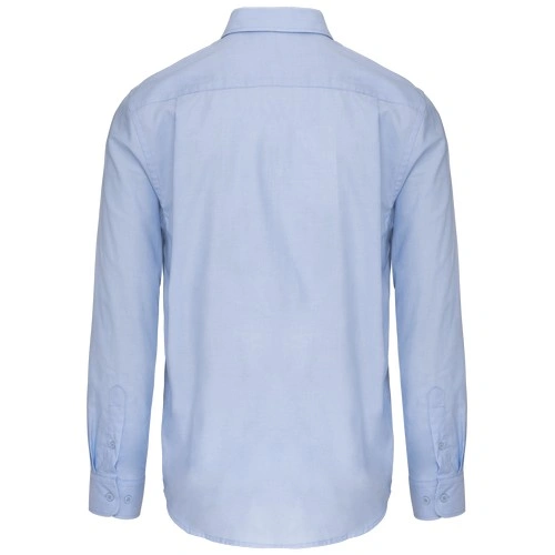 Camisa oxford manga larga hombre