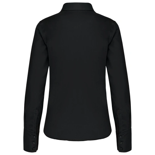 Camisa no-plancha manga larga mujer