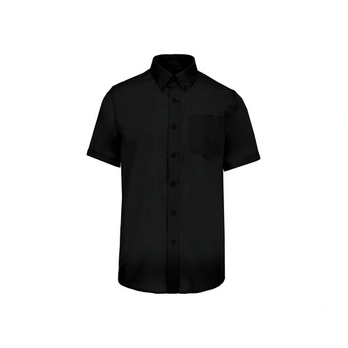 Camisa micro sarga no-plancha manga corta hombre