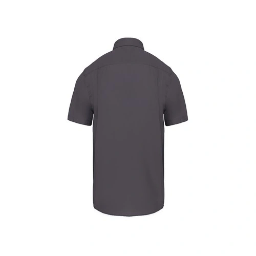 Camisa micro sarga no-plancha manga corta hombre