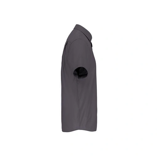 Camisa micro sarga no-plancha manga corta hombre