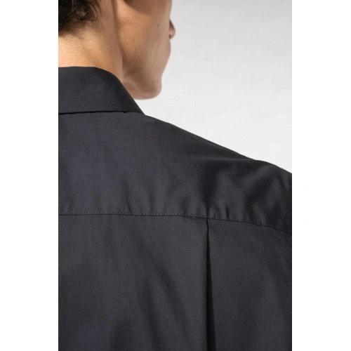 Camisa popelina manga corta hombre