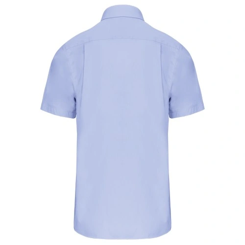 Camisa popelina manga corta hombre