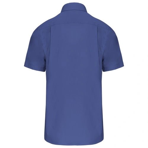 Camisa popelina manga corta hombre