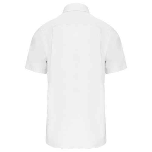 Camisa popelina manga corta hombre