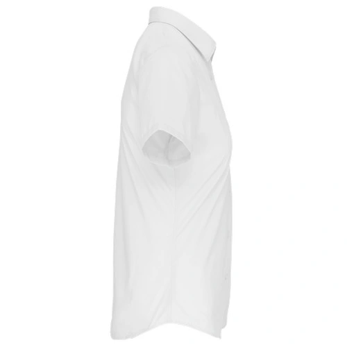 Camisa popelina manga corta mujer