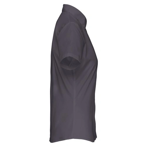 Camisa popelina de polialgodón manga corta de fácil cuidado mujer
