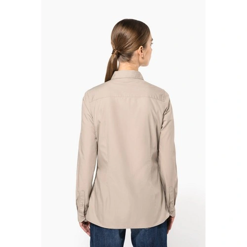Camisa Safari manga larga mujer
