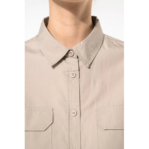 Camisa Safari manga larga mujer