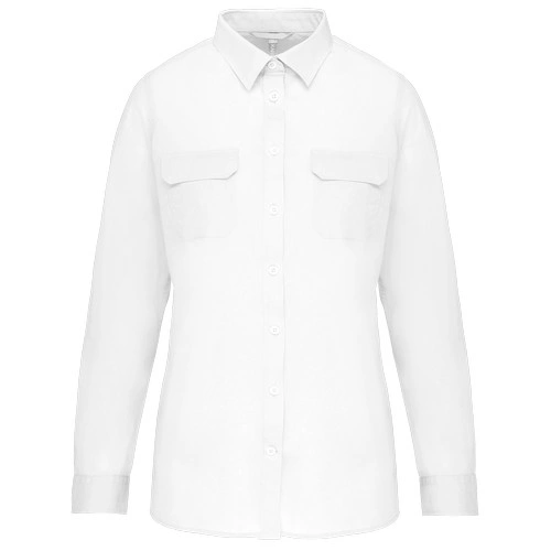 Camisa Safari manga larga mujer