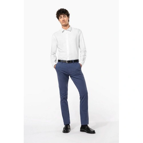 Camisa oxford de manga larga hombre