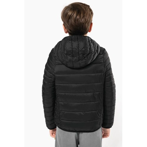 Chaqueta acolchada y ligera con capucha niños