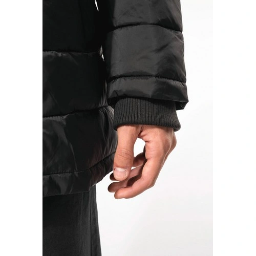 Parka ligera acolchada con capucha para hombre