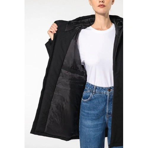 Parka con capucha reciclada unisex
