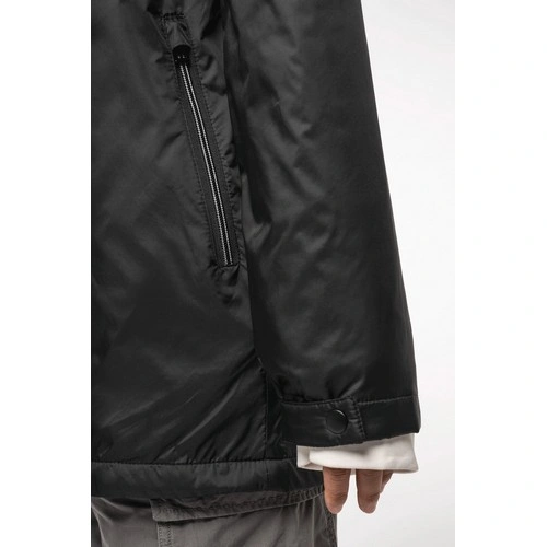 Chaqueta con capucha y forro de micropolar - Unisex