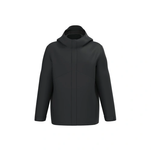 Parka 3 en 1 impermeable con capucha bicolor unisex